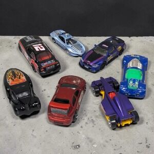 VTG Hot Wheels & Diecast Lot NASCAR Mobil‎ 1 #12 1/64 Formula 1 Sci-Fi Car 7pc